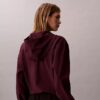 Chaqueta de paracaídas tejida