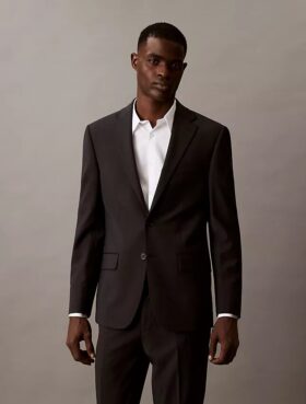 Chaqueta de traje de corte entallado