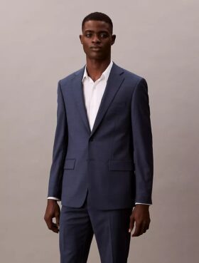 Chaqueta de traje de corte entallado Chaqueta de traje de corte entallado