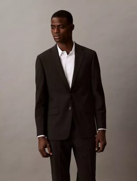 Chaqueta de traje de corte entallado