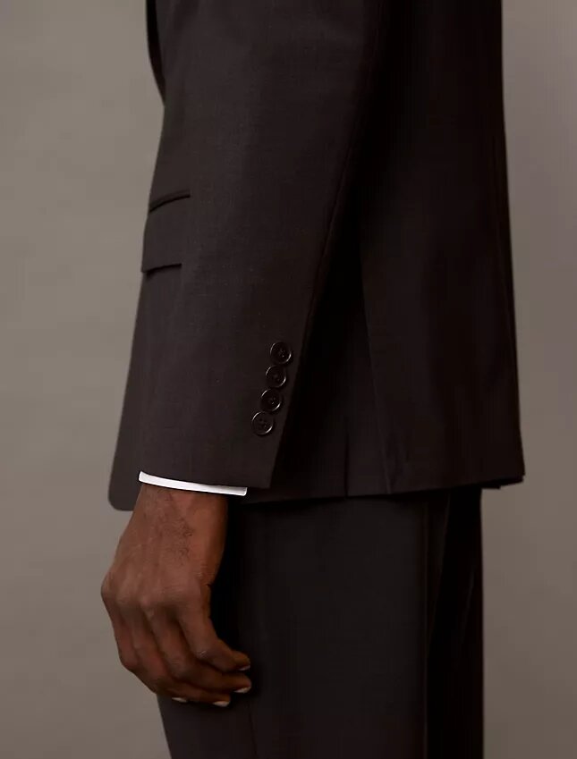 Chaqueta de traje de corte entallado Chaqueta de traje de corte entallado