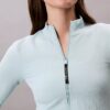 Chaqueta deportiva corta de canalé Chaqueta deportiva corta de canalé