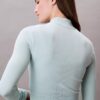 Chaqueta deportiva corta de canalé Chaqueta deportiva corta de canalé