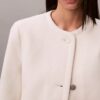 Chaqueta estructurada sin cuello Chaqueta estructurada sin cuello