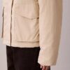 Chaqueta holgada con cuello de sherpa Chaqueta holgada con cuello de sherpa