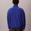 Chaqueta holgada de forro polar de mezcla de lana