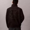 Chaqueta reversible con logotipo en todo el tejido Chaqueta reversible con logotipo en todo el tejido