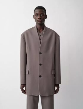 Chaqueta sin cuello Barkley
