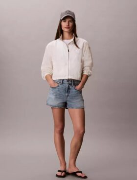 Chaqueta técnica perforada con logotipo