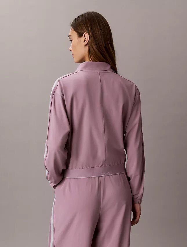 Chaqueta tejida con cinta con el logotipo Commuter Chaqueta tejida con cinta con el logotipo Commuter