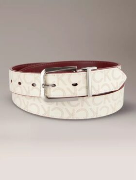 Cinturón reversible con logotipo Monogram