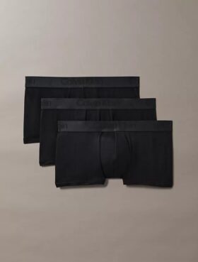 CK Black, pack de 3 Low Rise Trunks
