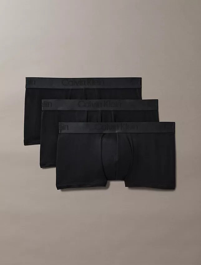 CK Black, pack de 3 Low Rise Trunks CK Black, pack de 3 Low Rise Trunks