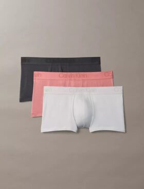 CK Black, pack de 3 Low Rise Trunks