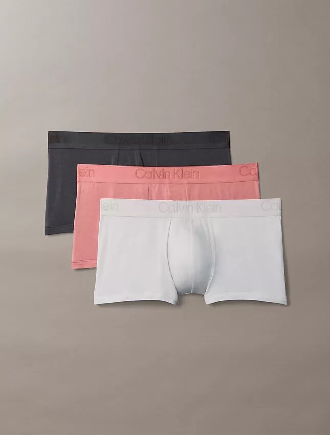 CK Black, pack de 3 Low Rise Trunks CK Black, pack de 3 Low Rise Trunks