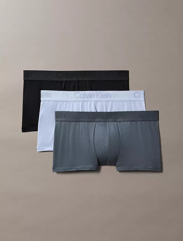 CK Black, pack de 3 Low Rise Trunks CK Black, pack de 3 Low Rise Trunks
