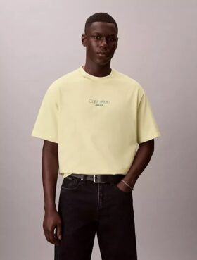 Ckj Camiseta holgada con gráfico del logotipo