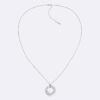 Collar con colgante redondo escultural Collar con colgante redondo escultural