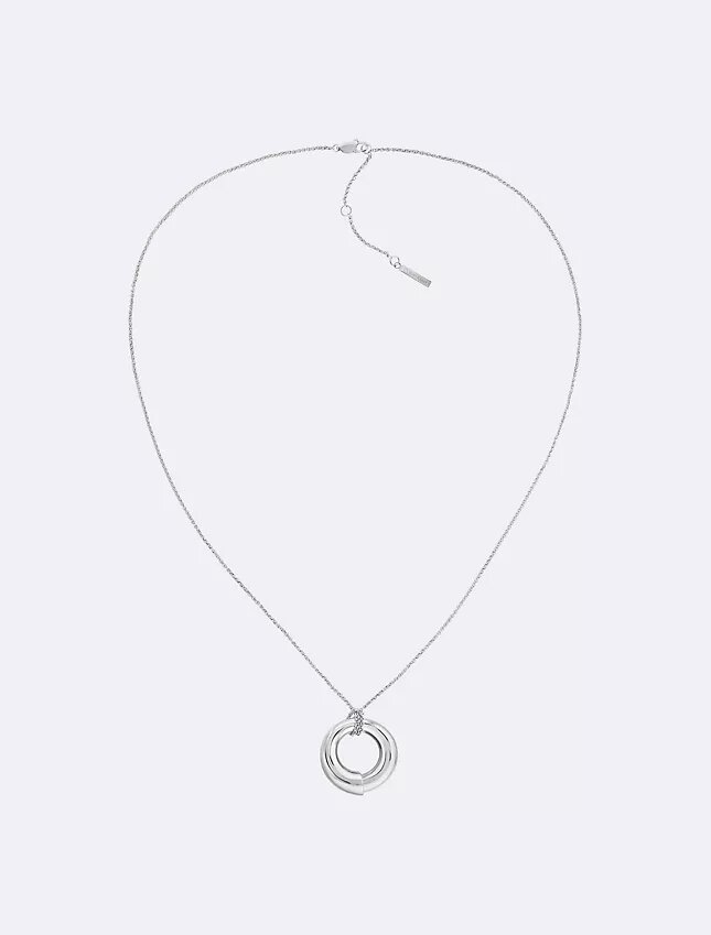 Collar con colgante redondo escultural Collar con colgante redondo escultural