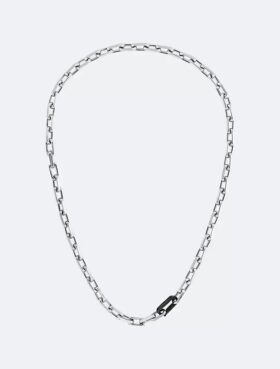Collar de cadena de eslabones esculpidos