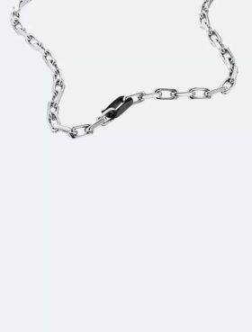 Collar de cadena de eslabones esculpidos