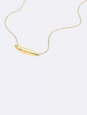 Collar de contornos esculturales