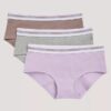 Conjunto de 3 braguitas Hipster Cotton Stretch para niñas