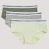 Conjunto de 3 braguitas Hipster Cotton Stretch para niñas