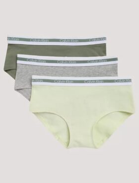 Conjunto de 3 braguitas Hipster Cotton Stretch para niñas