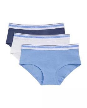 Conjunto de 3 braguitas Hipster Cotton Stretch para niñas