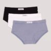 Conjunto de 3 Hipster de talle medio para niñas