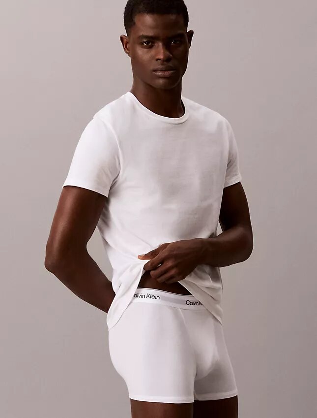 Cotton Classics, pack de 3 camisetas de cuello redondo de corte clásico Cotton Classics, pack de 3 camisetas de cuello redondo de corte clásico