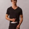 Cotton Classics, pack de 5 camisetas de corte clásico con cuello en V