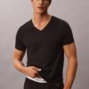 Cotton Classics, pack de 5 camisetas de corte clásico con cuello en V