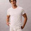 Cotton Classics, pack de 5 camisetas de cuello redondo de corte clásico
