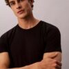 Cotton Classics, pack de 5 camisetas de cuello redondo de corte clásico