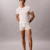 Cotton Classics, pack de 5 camisetas de cuello redondo de corte clásico