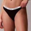 Cotton Stretch elástica de algodón acanalado Carousel, paquete de 3 Thong Cotton Stretch elástica de algodón acanalado Carousel, paquete de 3 Thong