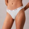 Cotton Stretch elástica de algodón acanalado Carousel, paquete de 3 Thong Cotton Stretch elástica de algodón acanalado Carousel, paquete de 3 Thong