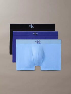 Cotton Stretch Graphic Monogram Boxer Trunk, package of 3