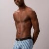 Cotton Stretch Graphic Monogram Boxer Trunk, package of 3 Cotton Stretch Graphic Monogram Boxer Trunk, package of 3