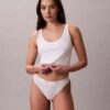 Cotton Stretch Rib Thong
