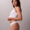 Cotton Stretch Rib Thong