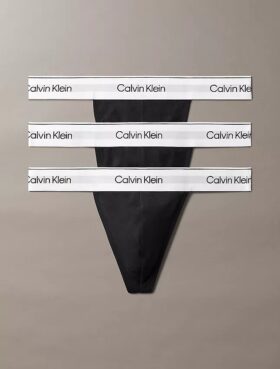 Cotton Stretch Thong de Icon, paquete de 3