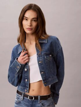 Cropped Trucker Jacket