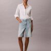 Denim Bermudas con logotipo Denim Bermudas con logotipo