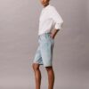 Denim Bermudas con logotipo Denim Bermudas con logotipo