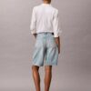 Denim Bermudas con logotipo Denim Bermudas con logotipo