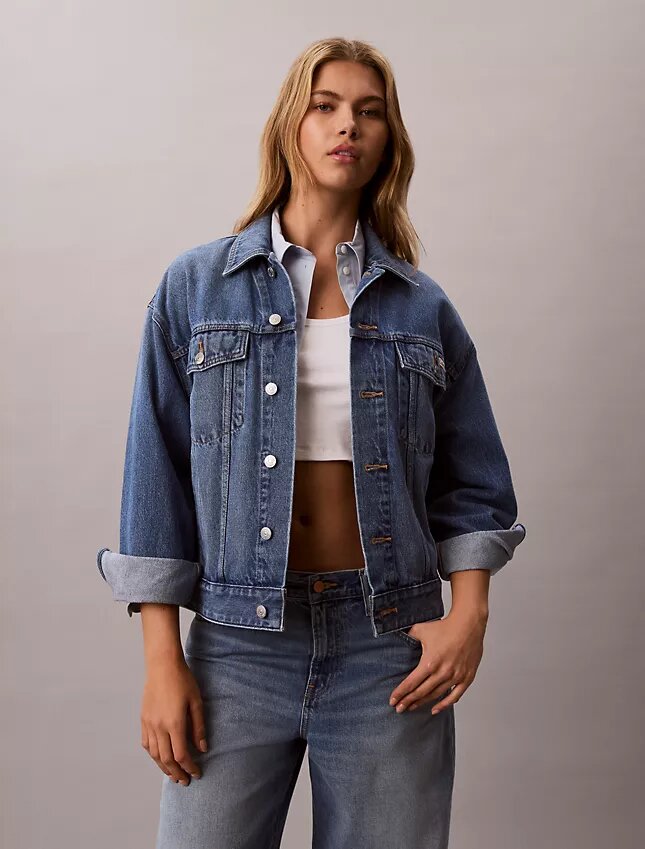 Denim Jacket holgada Denim Jacket holgada