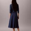 Falda midi con bordados Falda midi con bordados
